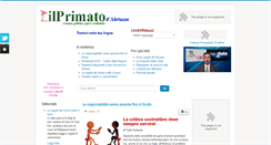 Desktop Screenshot of ilprimato.eu