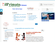 Tablet Screenshot of ilprimato.eu